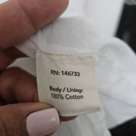 Mirth Sonoma dress box weave  in white - Picture 5 of 10